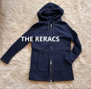 더 릴랙스 THE RERACS 발군의 실루엣 더블 지퍼 후드티 일본제