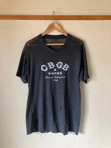 CBGB & OMFUG 티셔츠 빈티지