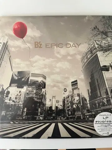 B'z EPIC DAY 아날로그 레코드 LP