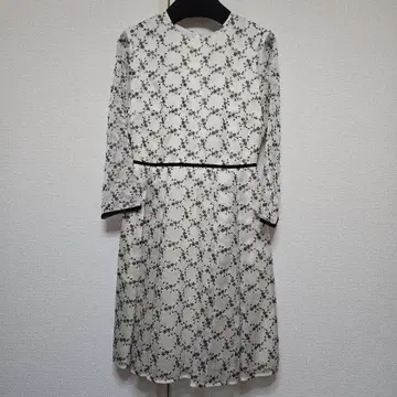 ERDEM 아데무 원피스 꽃무늬 실크