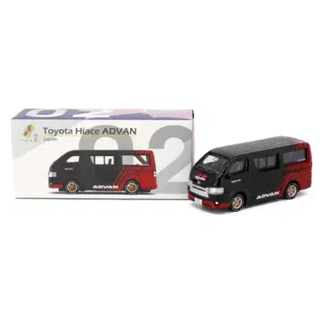 TINY 토요타 하이 에이스 ADVAN 미니카 1/64