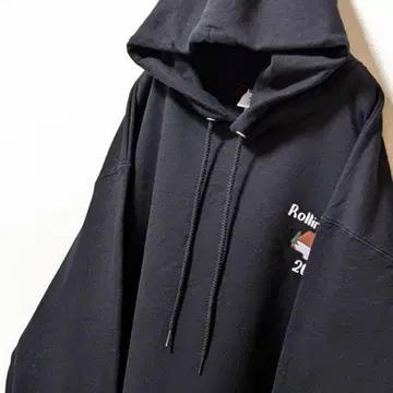 챔피온 로린즈레이크 로고 후드 맨투맨 블랙 XL 구제 의류