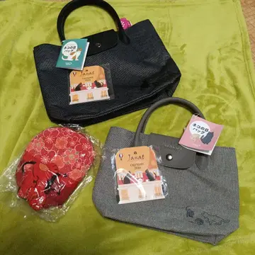 칼디 고양이 백 2개 세트 + 덤 고양이 파우치