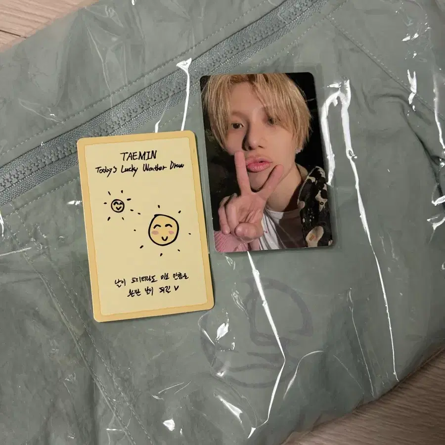 Shinee Atmos Official MD Windbreaker Taemin | Bunjang Global