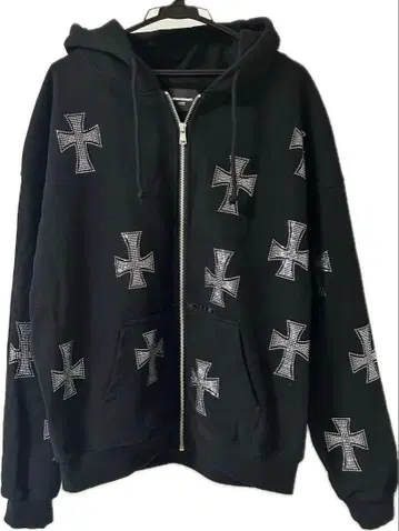 Unknown London 지퍼 후드티