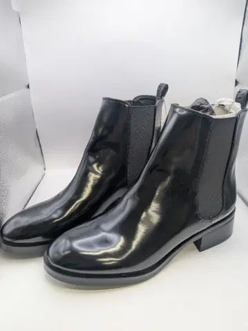 ZARA BASIC 첼시 부츠 블랙 25.5cm