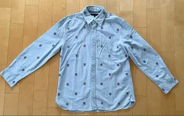 TOMMY HILFIGER 남성용 긴팔 셔츠 XL