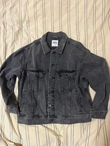 ZARA 데님 자켓 그레이 M 사이즈