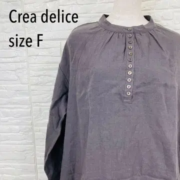 crea delice 클레어 데리스 린넨 100% A라인 롱 원피스