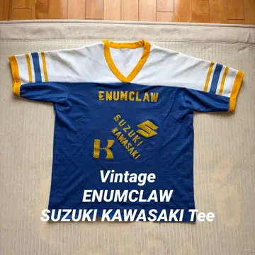 빈티지 ENUMCLAW 스즈키 가와사키 티셔츠
