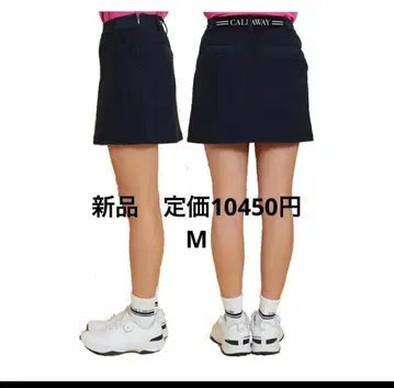캘러웨이 골프 스커트 8WAY 스트레치 안감 쿨 네이비