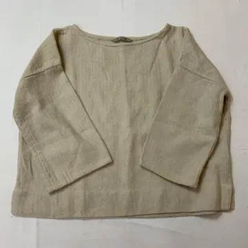 A/W FLW 포그린워크 린넨 울 7부 소매 티셔츠