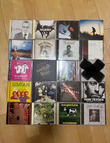 서양 POP CD 앨범 19장 세트 묶음 판매 (낱개 판매 가능)