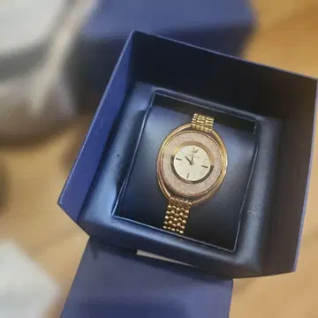 SWAROVSKI 손목시계 5200341 로즈 골드 팔찌 세트