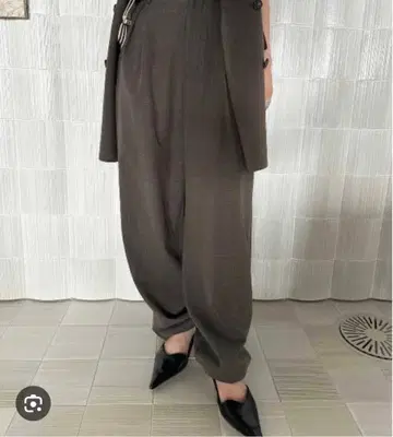 AMERI MANNISH BALLOON SUSPENDERS PANTS M