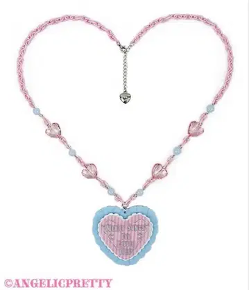Angelic Pretty MELODY TOYS 하트 목걸이