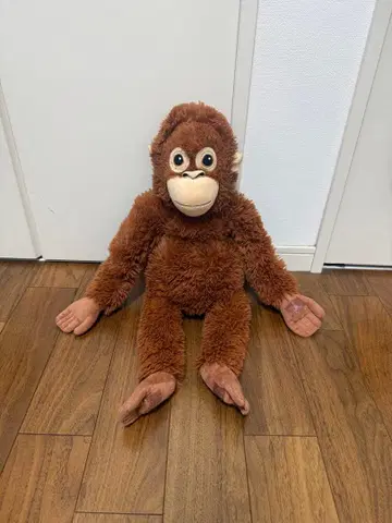 IKEA 오랑우탄 봉제 인형 원숭이 동물 60cm