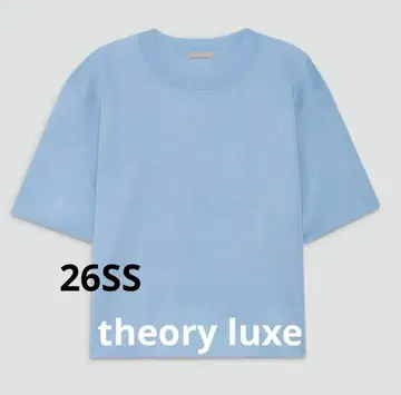 theory luxe 26SS 반팔 니트
