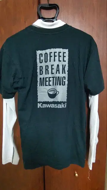 Kawasaki Coffee Break Meeting T셔츠 L 레어