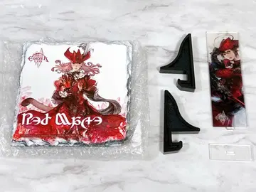 FF14 직업 석판 + 아크릴 스탠드 (적마도사) 파이널 판타지 XIV
