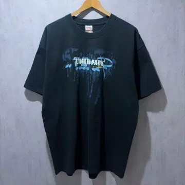 구제 의류 00s LINKIN PARK 빈티지 티셔츠 anvil 블랙