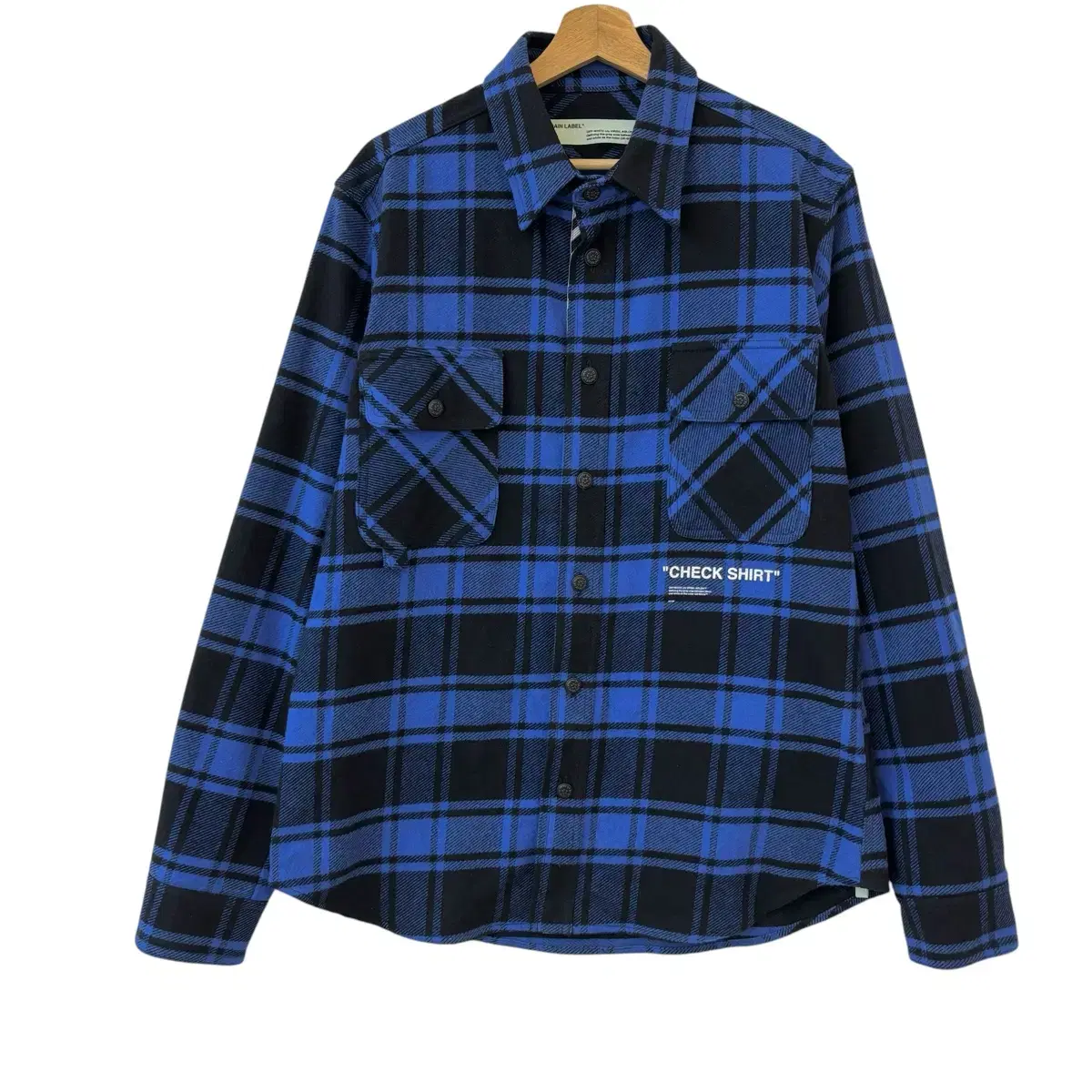 Vetements Anarchy Logo Flannel Check Shirt (New) | Bunjang Global