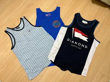VANS Diamond Supply Co. FTC 탱크탑 3개 세트