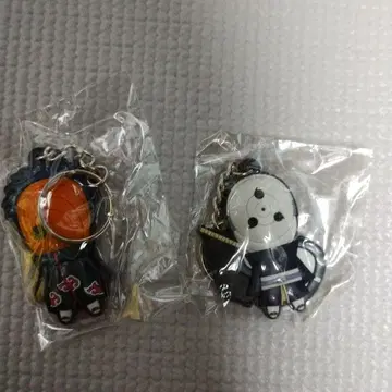 NARUTO 나루토 우치하 마다라 오비토 러버 키링 토비 아카츠키 D4