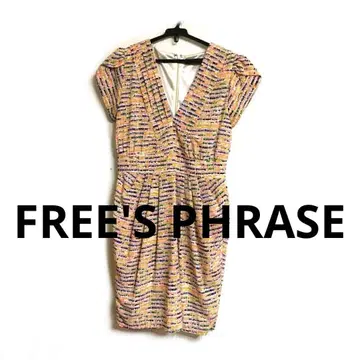 FREE'S PHRASE 핑크 원피스 프리즈 프레이즈