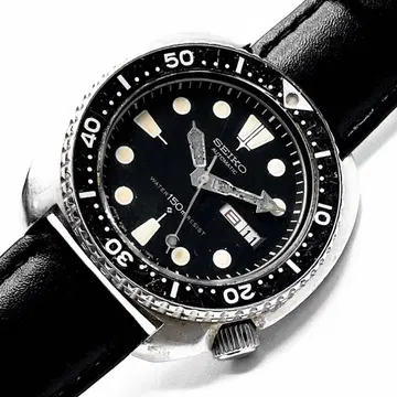 78년제/SEIKO 서드 다이버 손목시계 작동 남성용 데이데이트 다이버