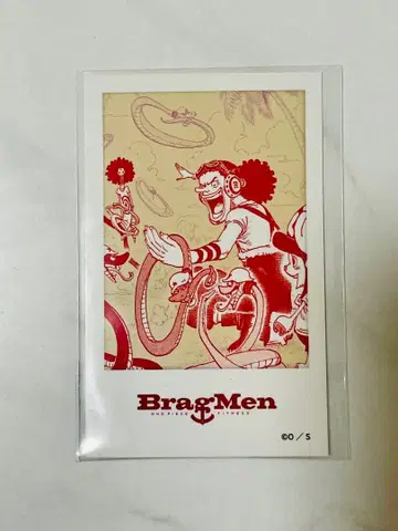 원피스 BragMen 우솝 초파 브룩 폴라로이드풍 카드