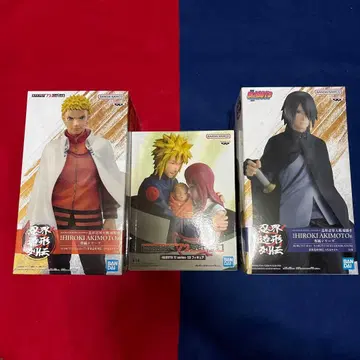 NARUTO 사스케 나루토 피규어 3개 세트