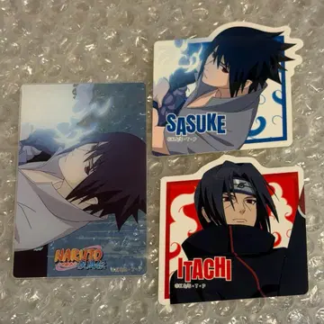 NARUTO 돌풍전 오리지널 스티커 아크릴 시트 사스케 이타치