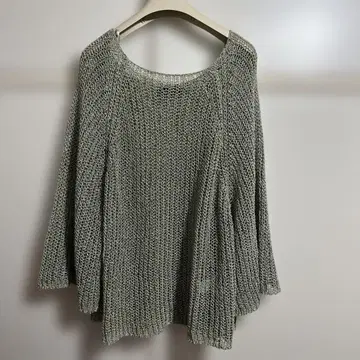 ZARA 시스루 니트 미사용 L 사이즈