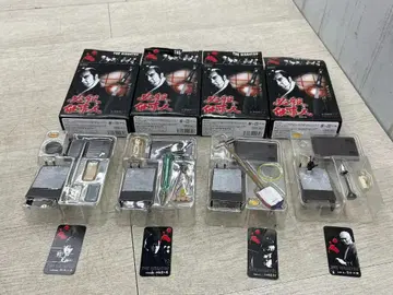 필살업무인 THE HISSATSU 피규어 4종 일괄 섀도우 아트 받침대