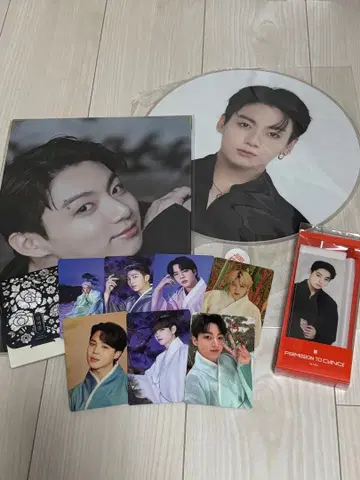 permission to dance 굿즈 & DALMAJUNG 포토 카드