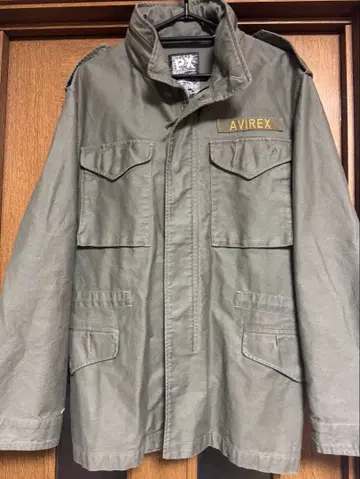 AVIREX 밀리터리 자켓 M-65형 카키