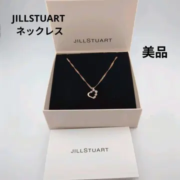 JILLSTUART 하트 목걸이 골드 박스 포함 구매 영수증 첨부