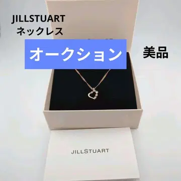 JILLSTUART 하트 목걸이 골드 박스 포함 구매 영수증 첨부