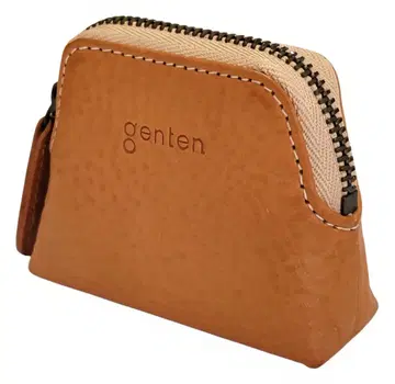 미사용급 genten / 겐텐 토스카 멀티 파우치 소 새상품급 !!