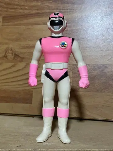 초신성 플래시맨 핑크 플래시 소프트 비닐