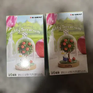 RE-MENT miffy Terrarium 2개 세트