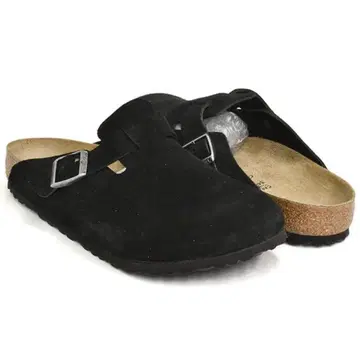 BIRKENSTOCK 보스턴 / 블랙 / 스웨이드 레더