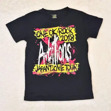 ONE OK ROCK 2018 Ambitions 돔 투어 티셔츠 S