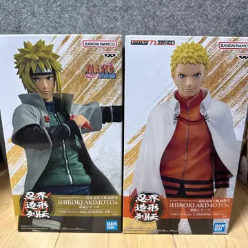 NARUTO 인계 조형 열전 우즈마키 나루토 나미카제 미나토 피규어