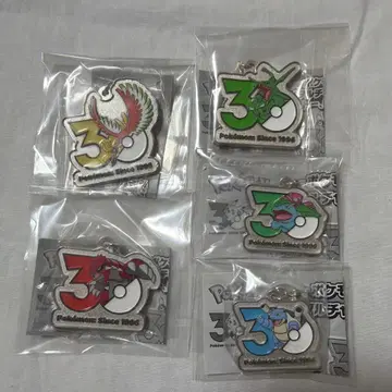 포켓몬 메지루시 액세서리 메탈 참 30주년 가챠가챠
