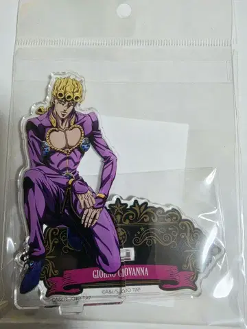 JOJO 죠죠 월드 아크릴 스탠드 죠르노 죠바나 2
