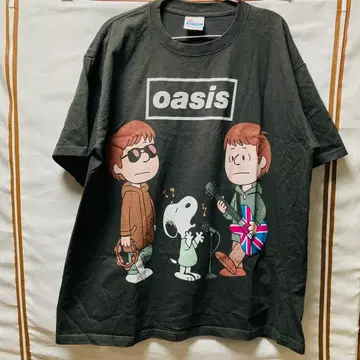 Oasis 오아시스 캐릭터 T셔츠 XL 블랙
