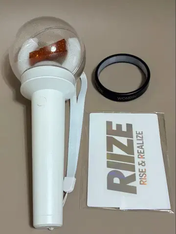 RIIZE 공식 응원봉 응원봉링 원빈 블랙 점등 확인 완료