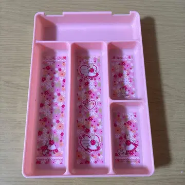 산리오 마론크림 잡화 수납 트레이 핑크